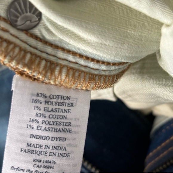 Faherty Stretch Terry 5-Pocket Denim Pant Men’s 30x33 Slim Fit NWOT - Picture 5 of 9